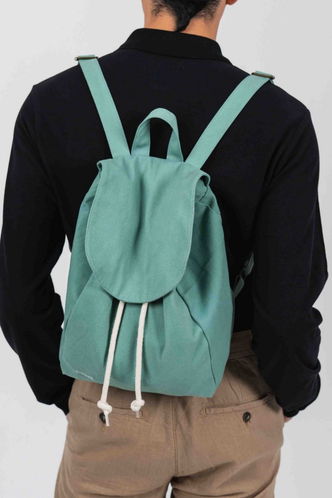 Mochila orgánica - Verde Vintage