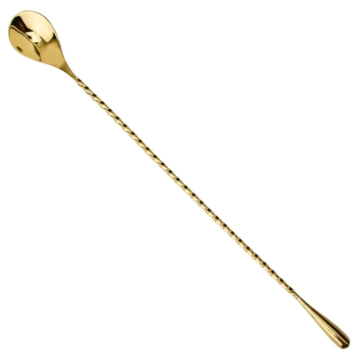 24K Gold Plate Tear Drop Bar Spoon (Premium Gift Box)