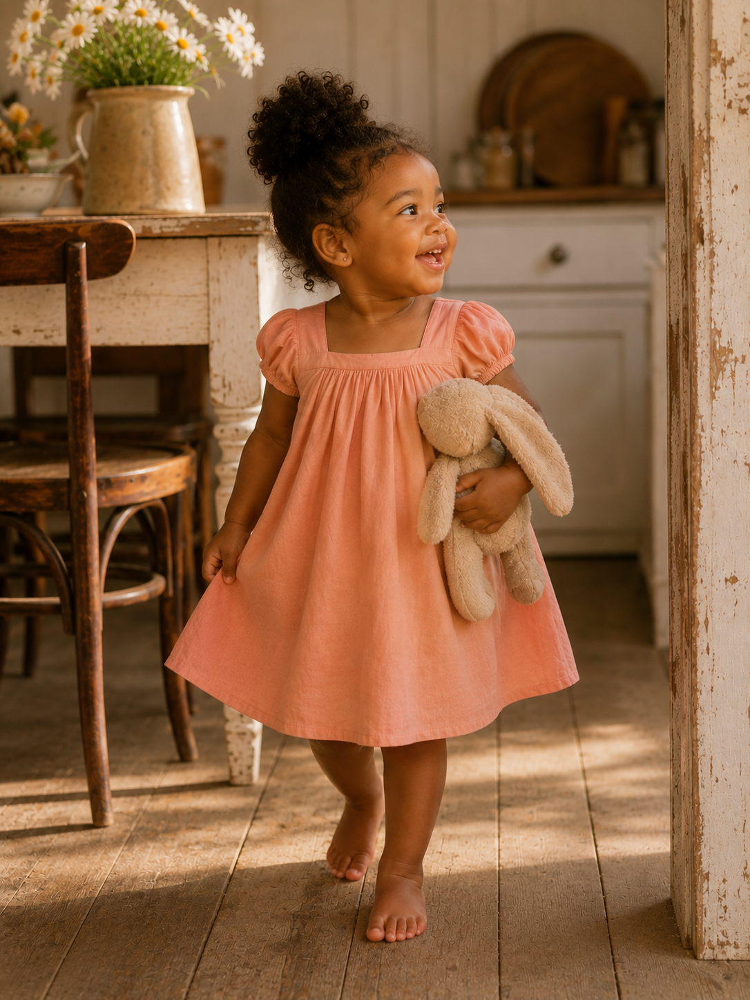 Day Dress - Grapefruit