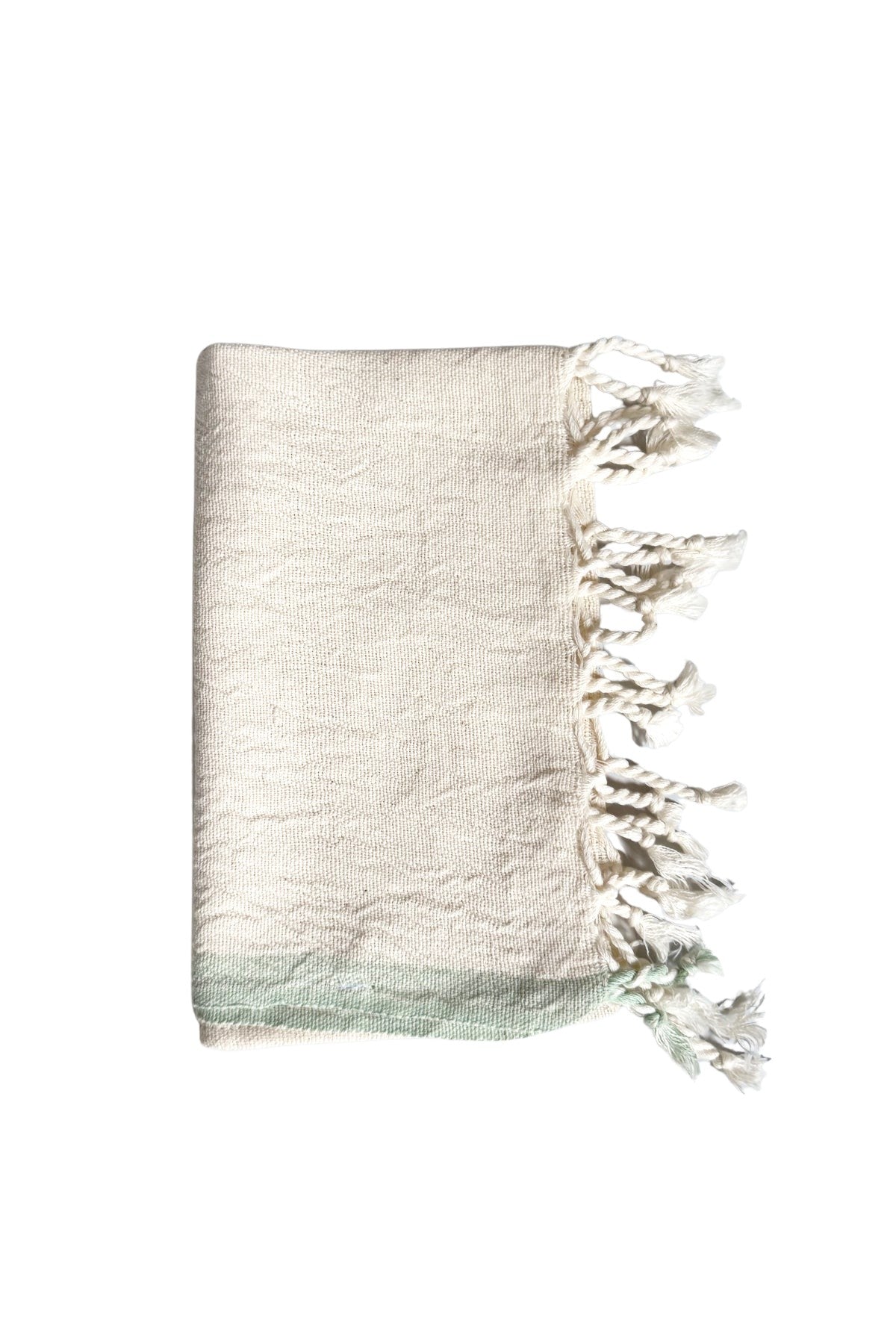 Sage Ivory Hand Towel