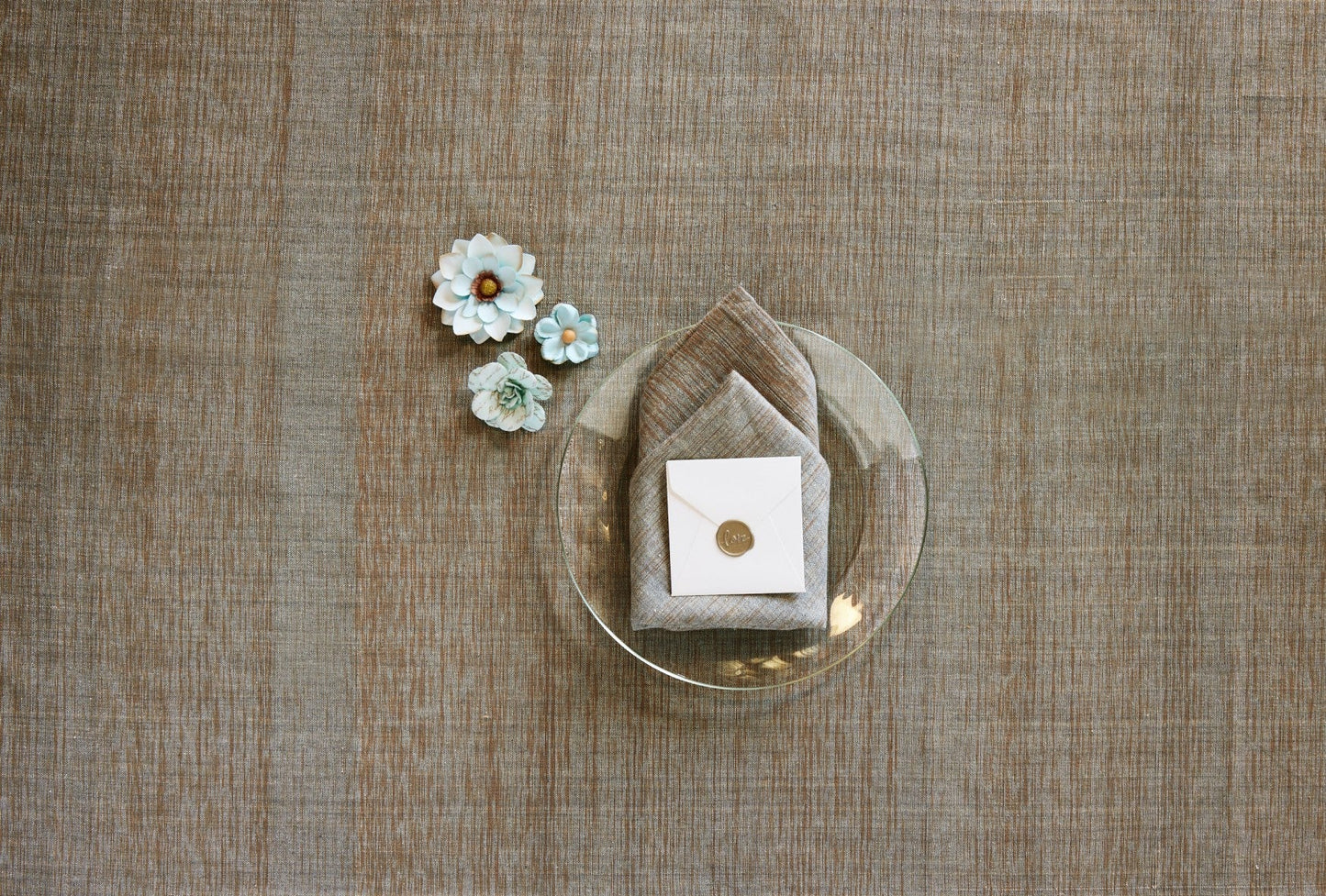 Handwoven Organic Cotton Napkins, Set of 2 | 20" × 20" | Fair Trade | Timeless
