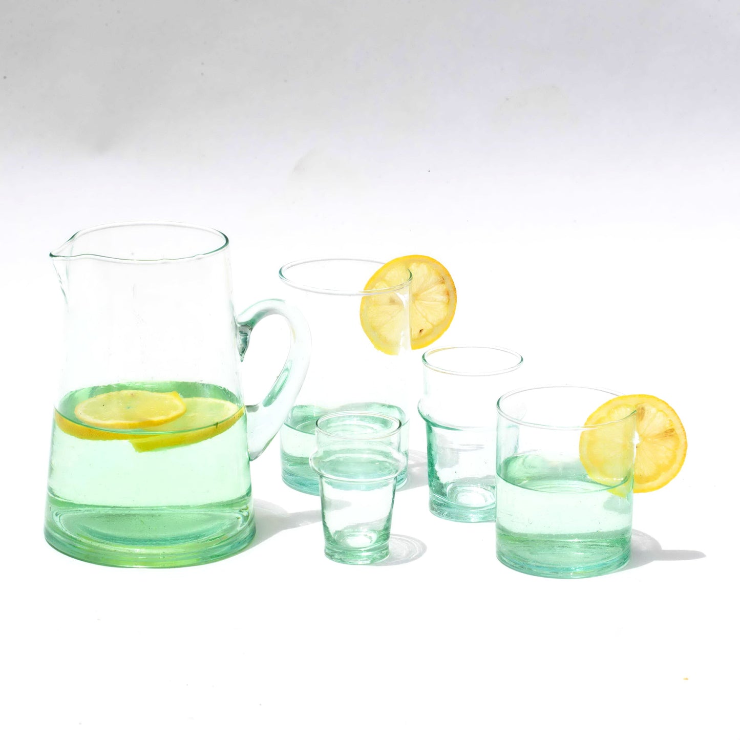 Large Recycled Beldi Glass