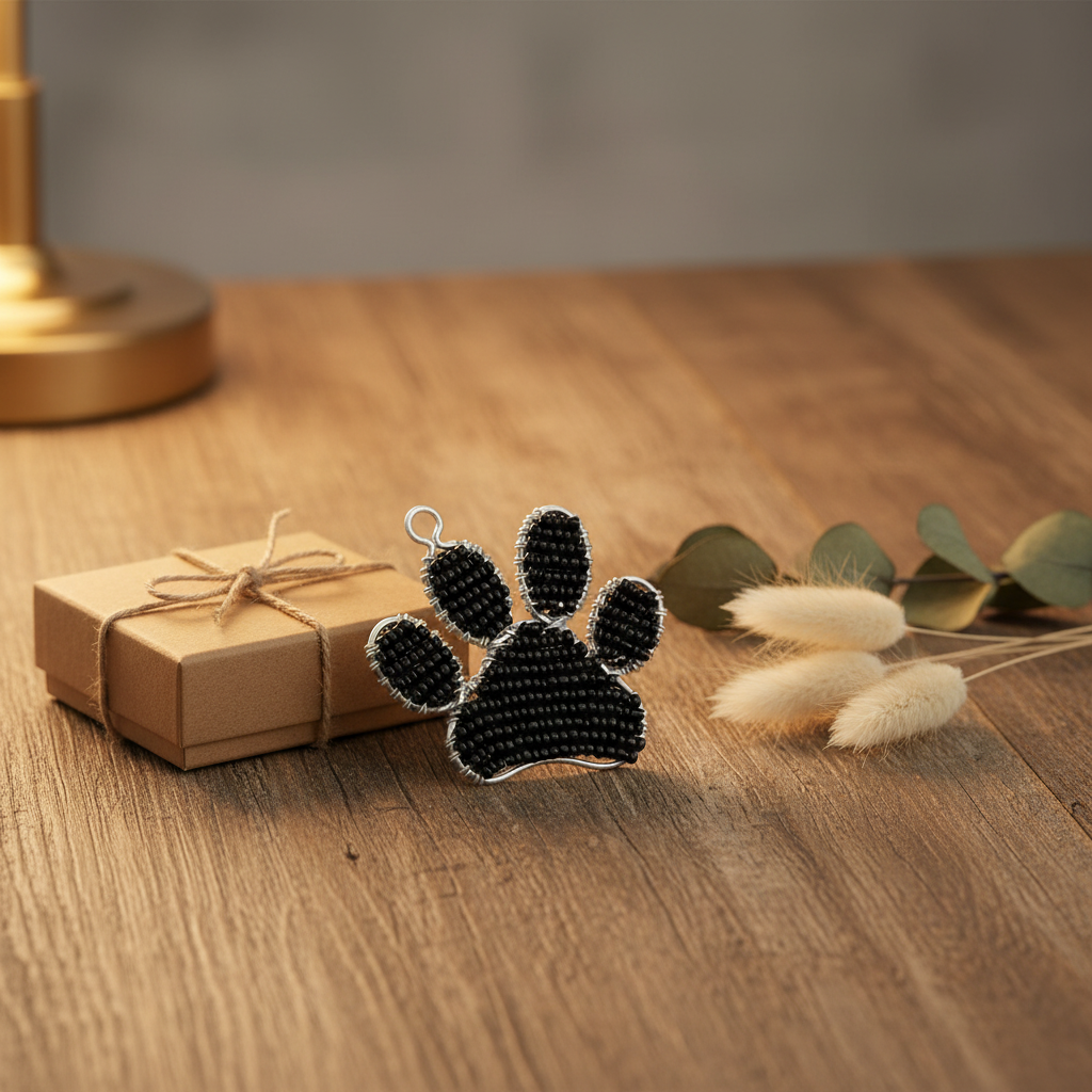 Pawprint Keyring (Set of 6)
