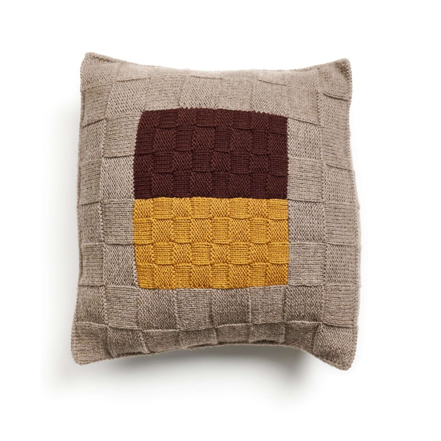 Andes Topaz Hand Knitted Large Andes Wool Pillow Cover