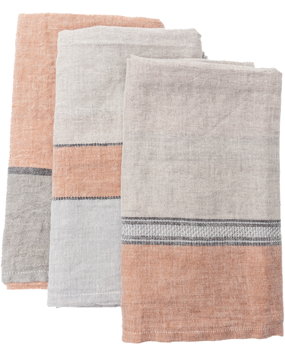 Linen Kitchen Towel in Natural-Indian Tan