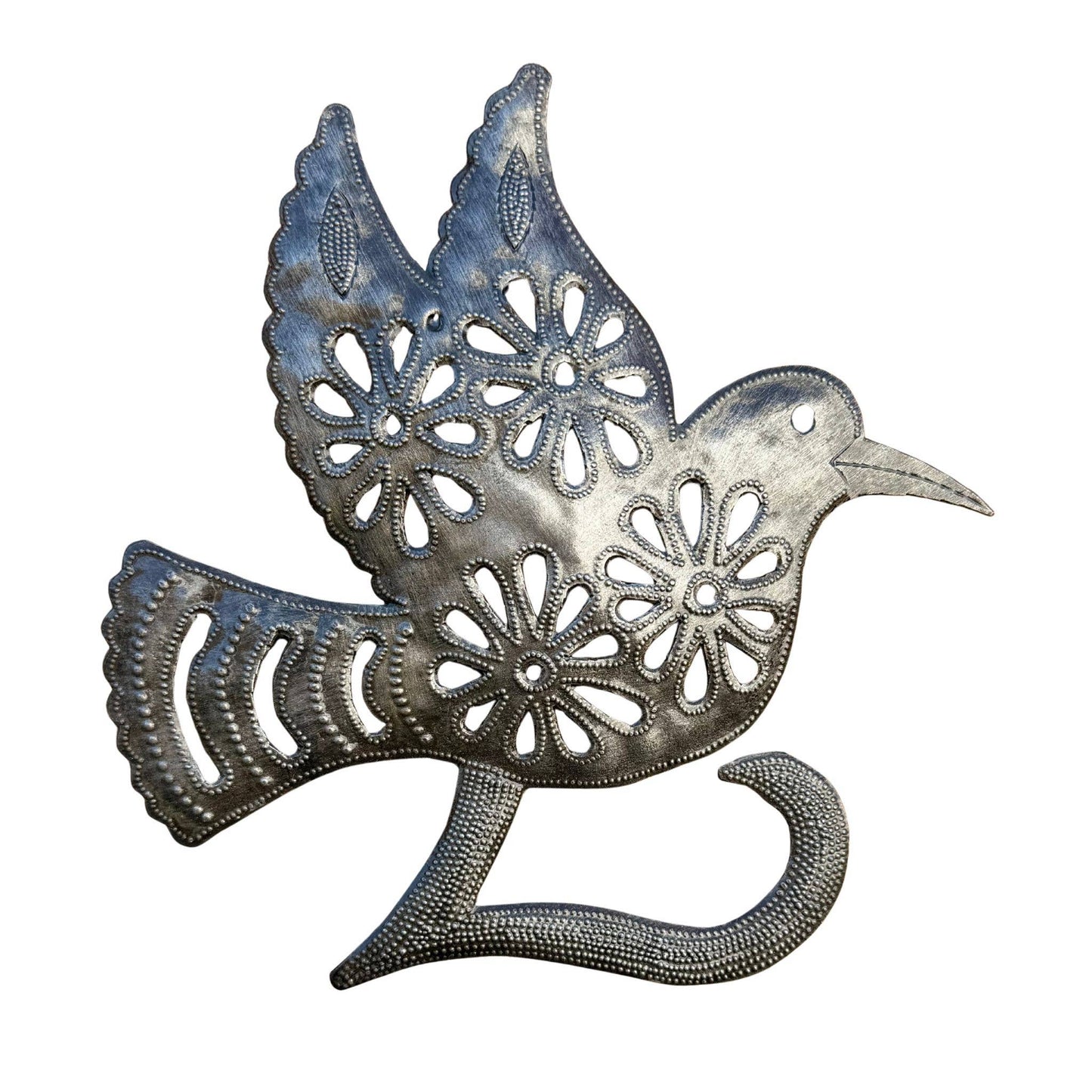 Dove of Peace Wall Sculpture Handmade Haiti, Fair Trade