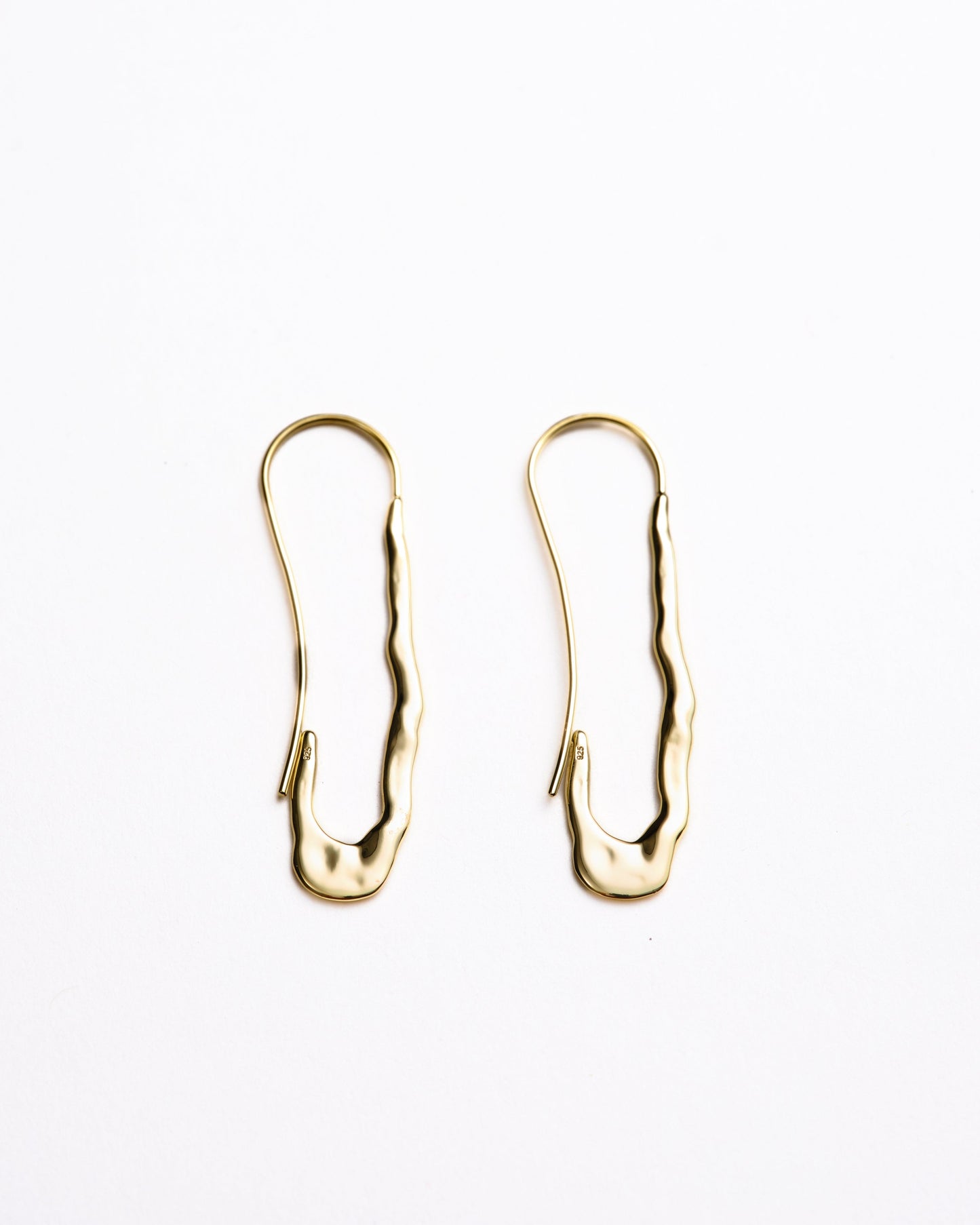 Sophia Large Paperclip Earrings
