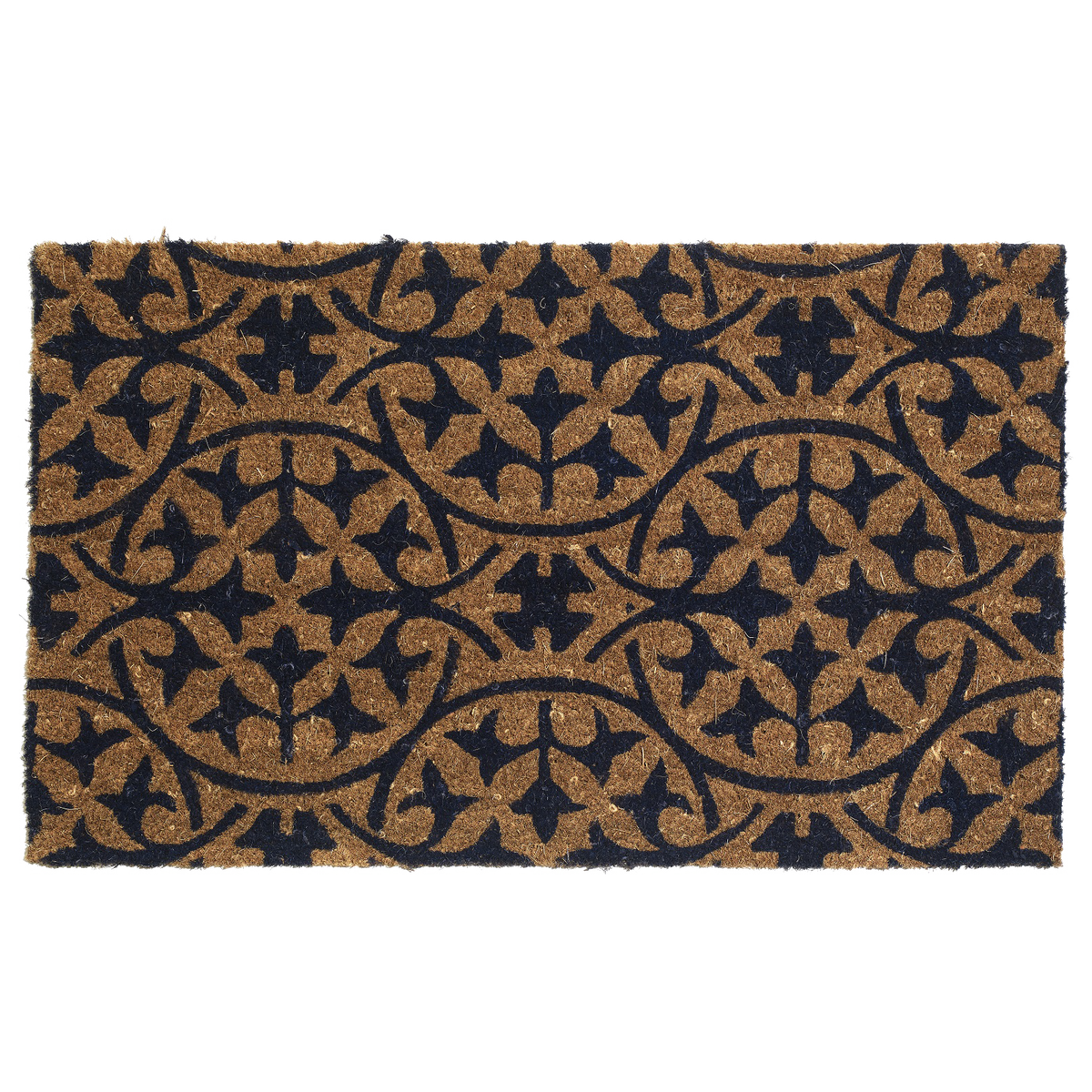 Blue Tile Coir Doormat