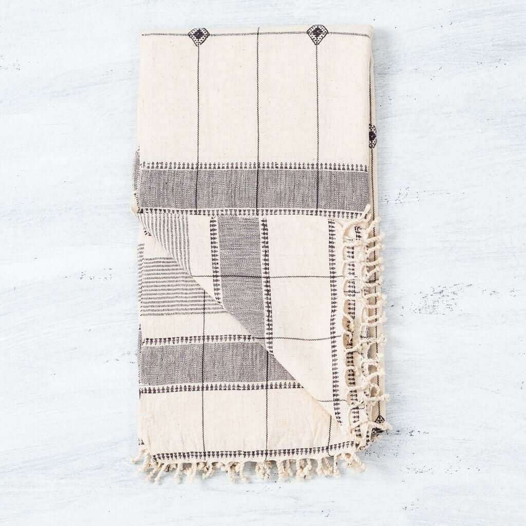 Mool Handwoven King Size Organic Cotton Bedspread