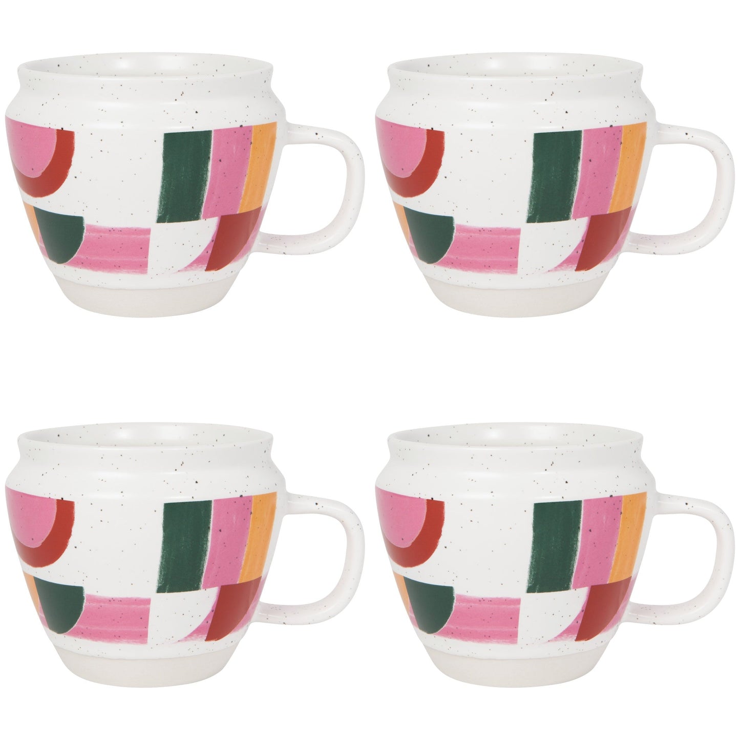 Set of 4 Mug Formation Prism