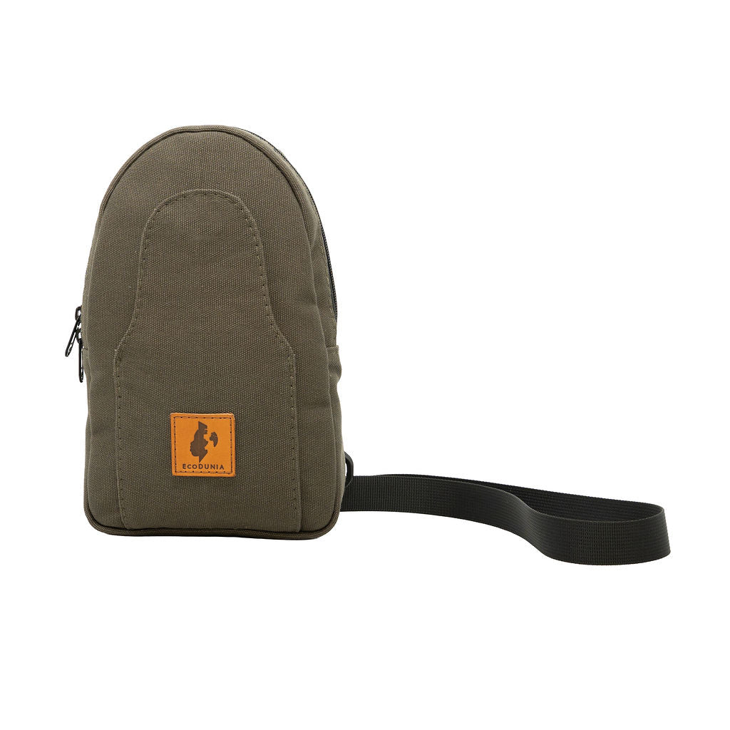 Canvas Crossbody Sling Bag for Women Men | Buru Small Sling Bag Chest Bag