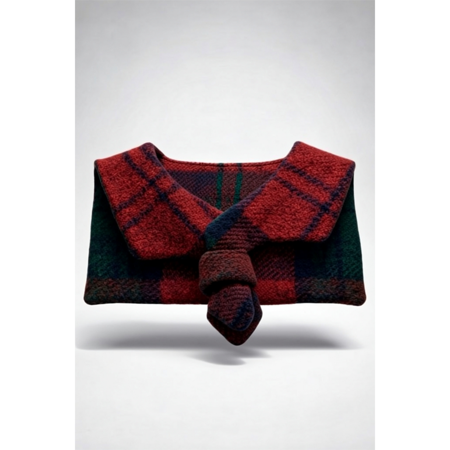 Heirloom Wool Sailor Collar – Loganberry Tartan
