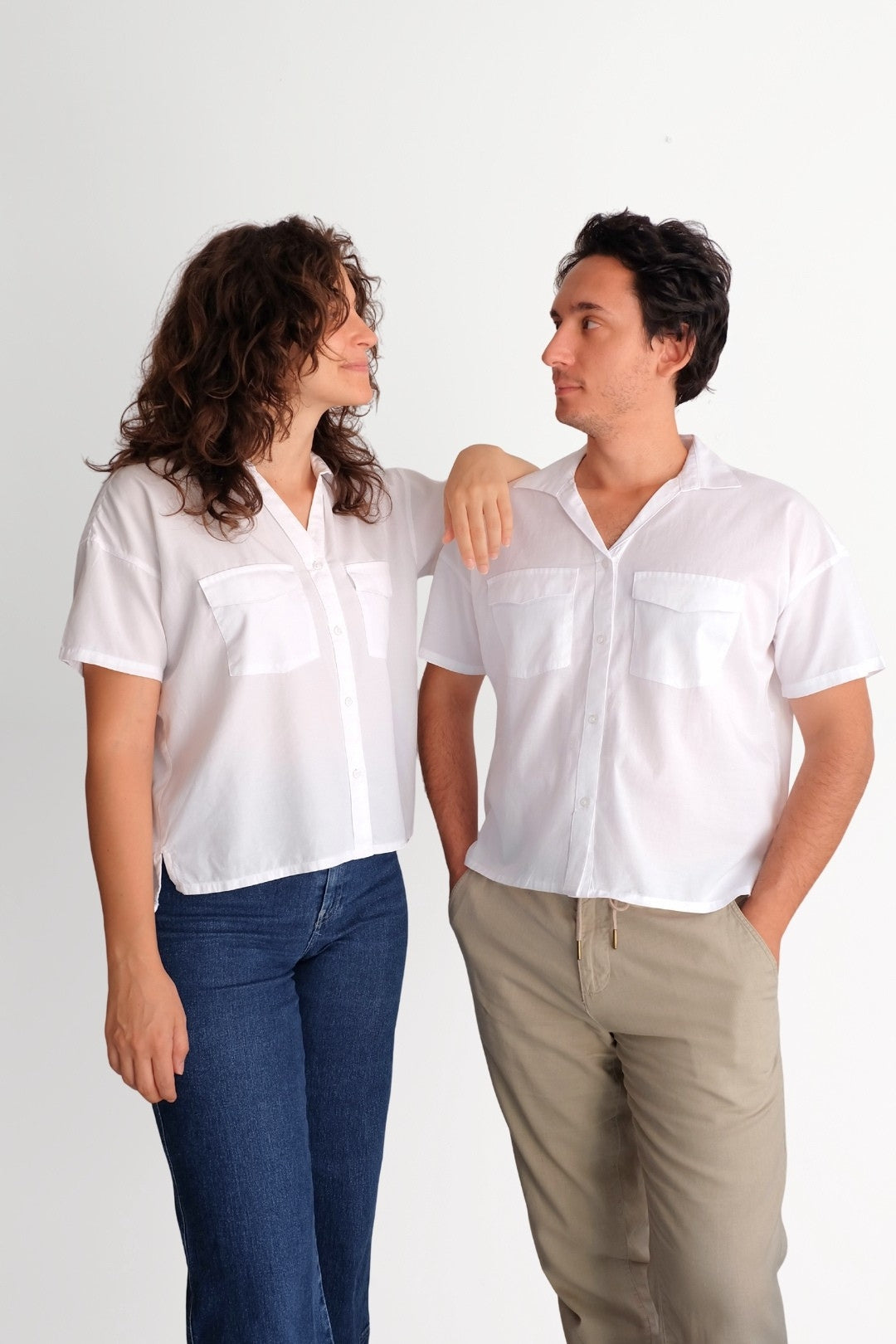 Camisa Tencel y algodón orgánico