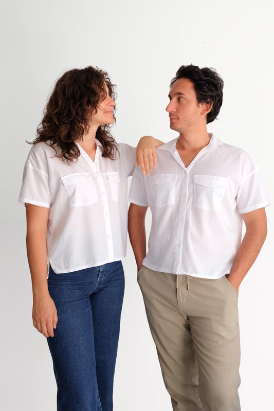 Camisa Tencel y algodón orgánico