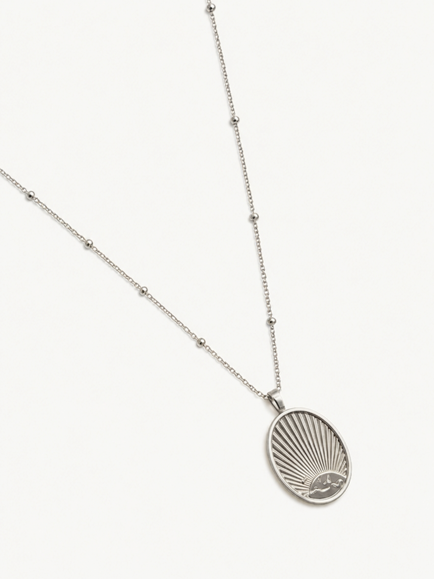 Sterling silver Medallion Necklace – Birds | No More Nobody