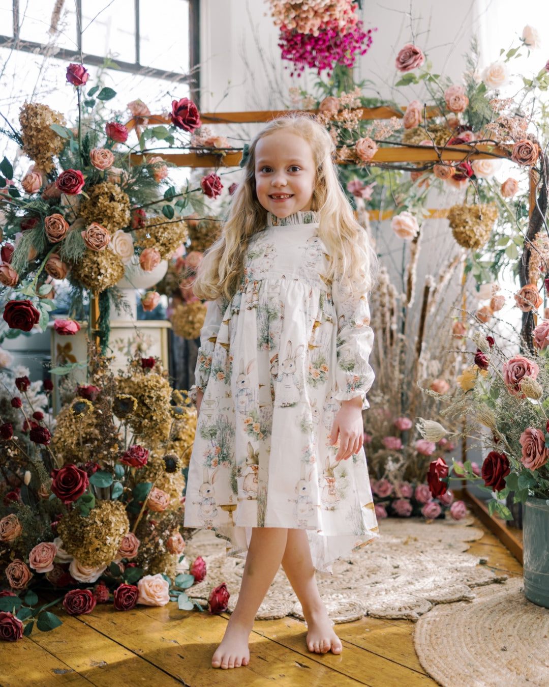 Aoki Dress-Bramble Rabbit (Discontinued Size)