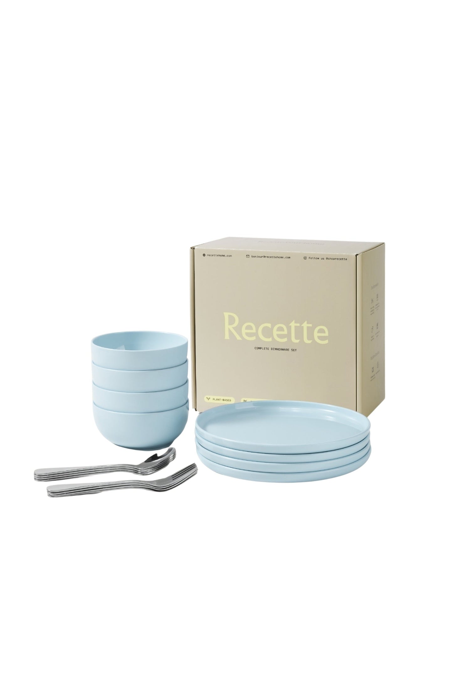 Complete Dinnerware Set | Seafoam