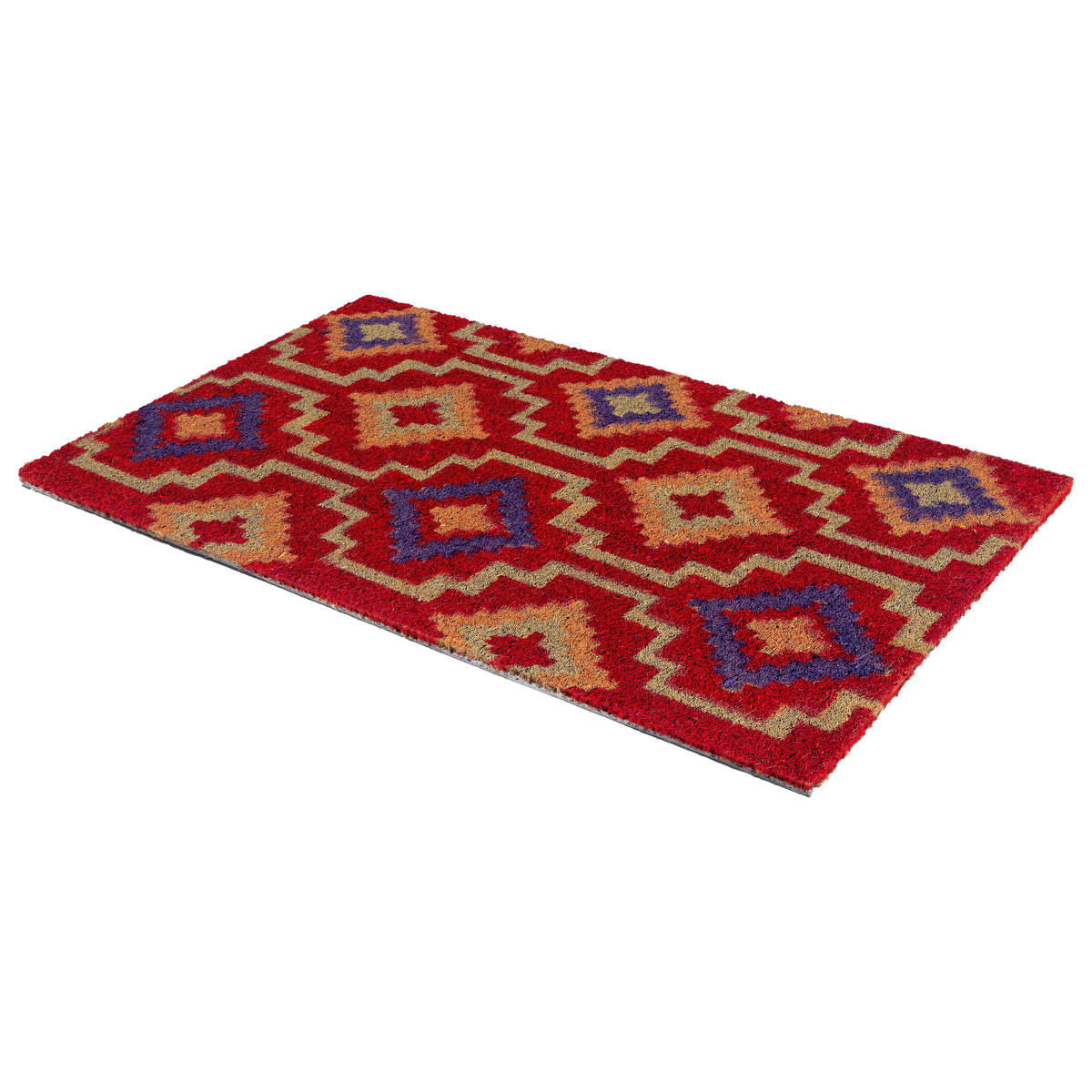 Lhasa Kilim - Red Coir Doormat