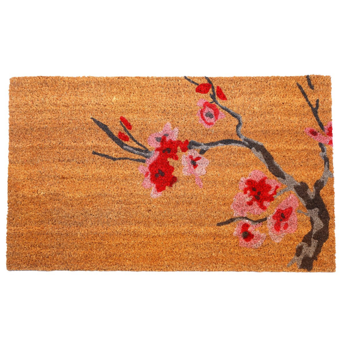 Cherry Branch Doormat, Durable