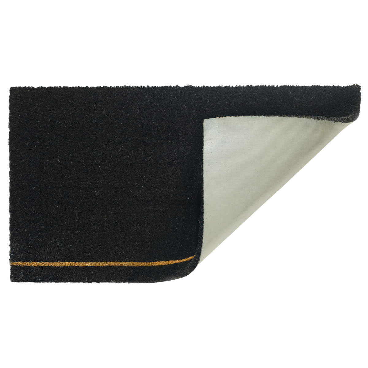 Home View - Black Coir Doormat