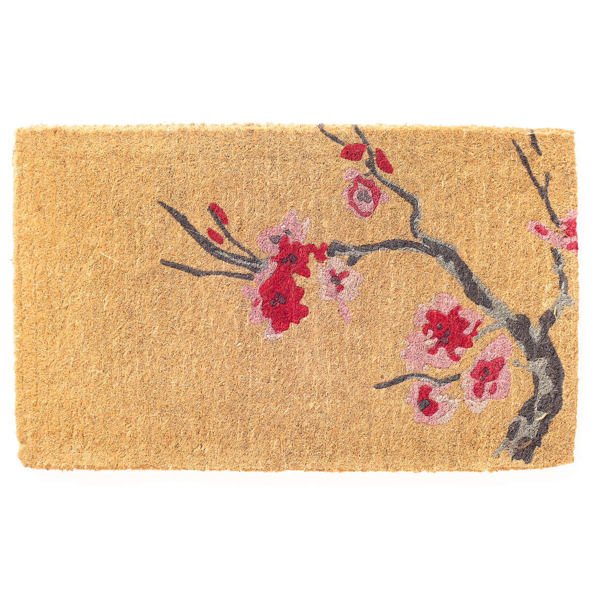 Cherry Branch Doormat, Durable