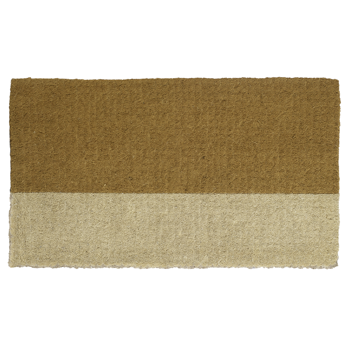 Ivory Belt Doormat (18" x 30" Thick) Handwoven Durable