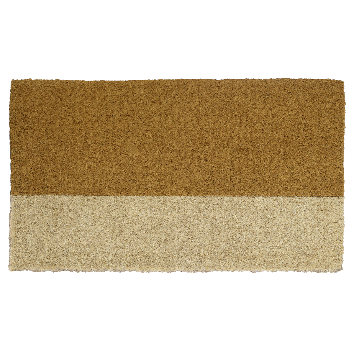 Ivory Belt Doormat (18" x 30" Thick) Handwoven Durable