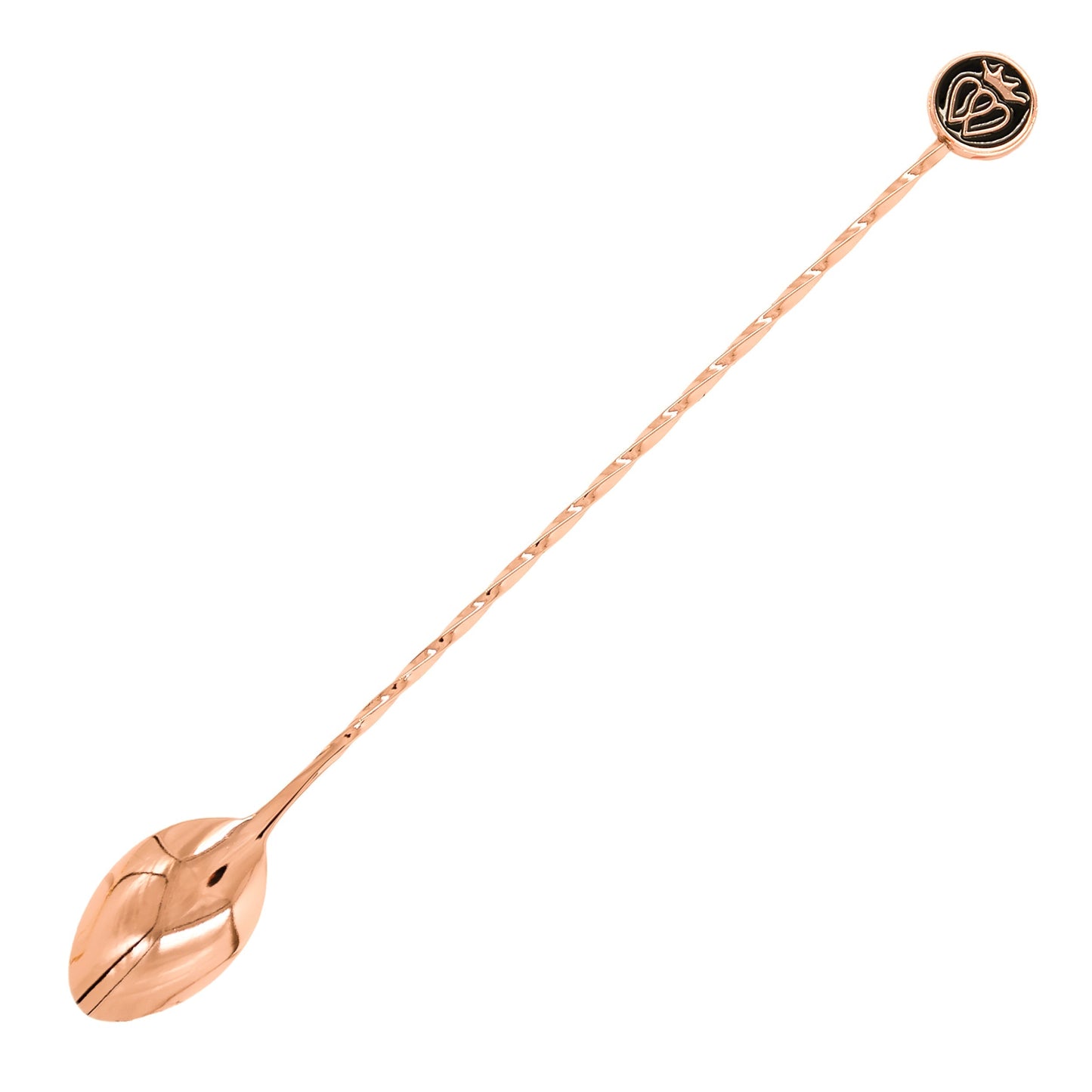 French Cocktail Spoons Gift Set - Copper