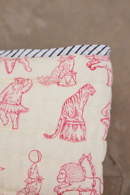 Circus Baby Quilt (Reverse)