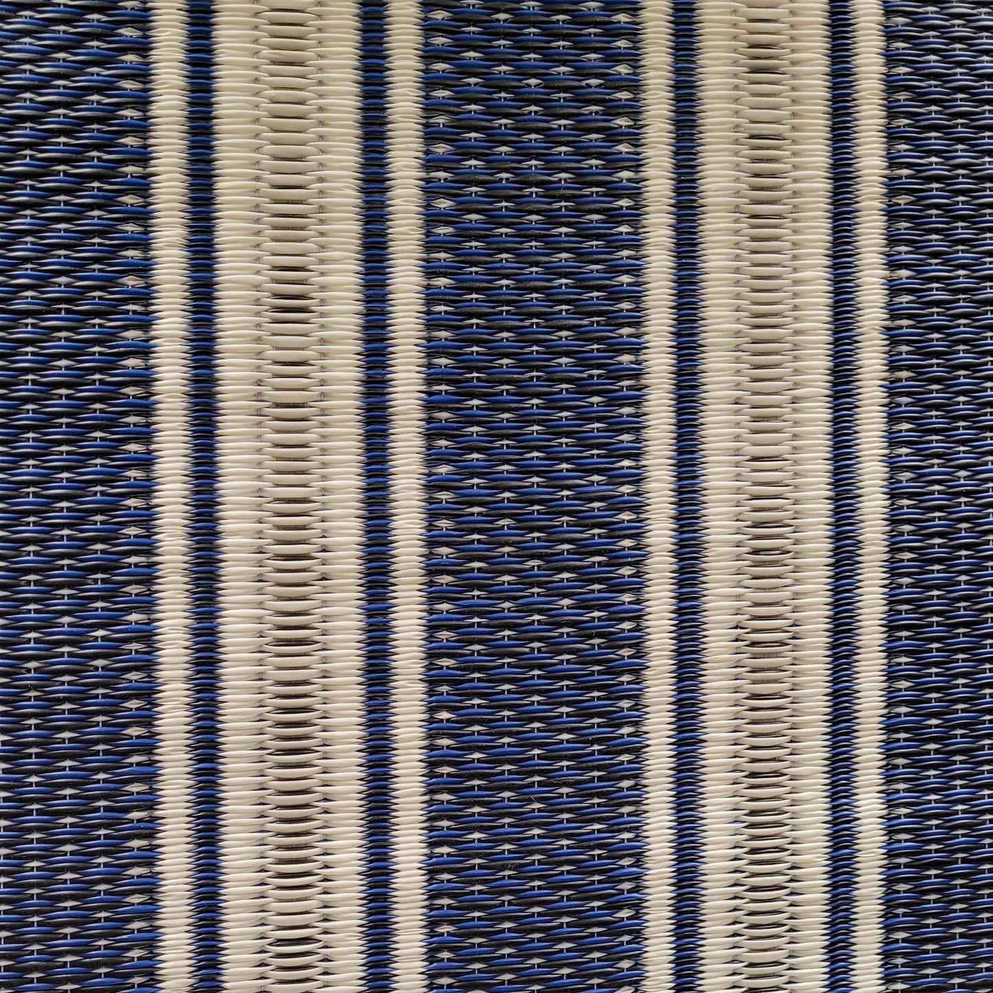 Vertical Stripe Blue & White
