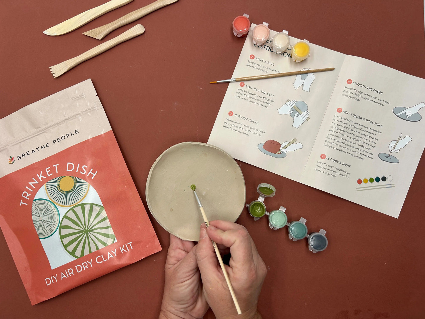 Petite Artisan Trinket Dish Clay Kit