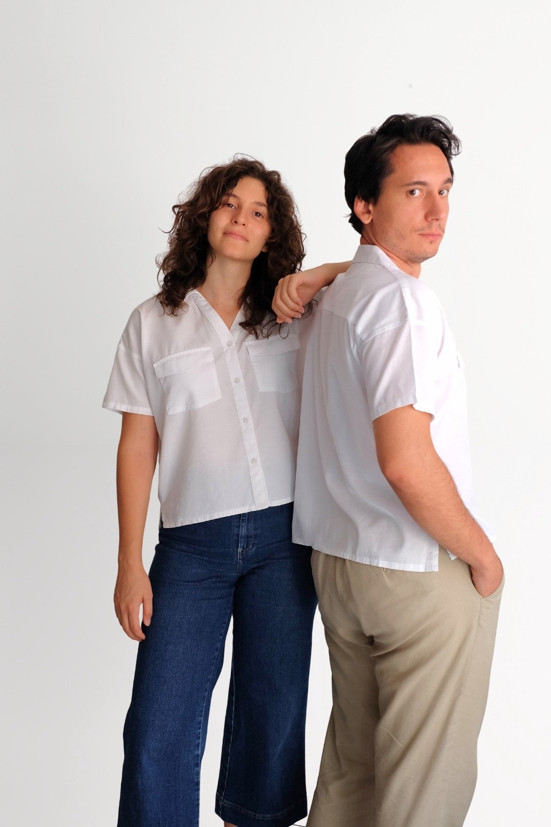 Camisa Tencel y algodón orgánico