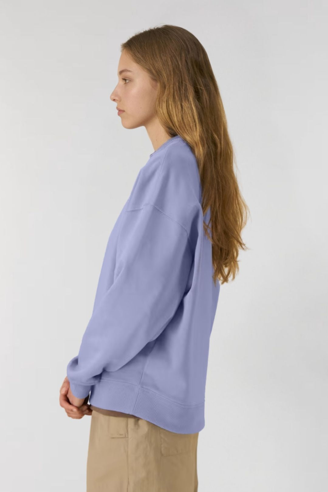 Sudadera algodón orgánico - Lavanda
