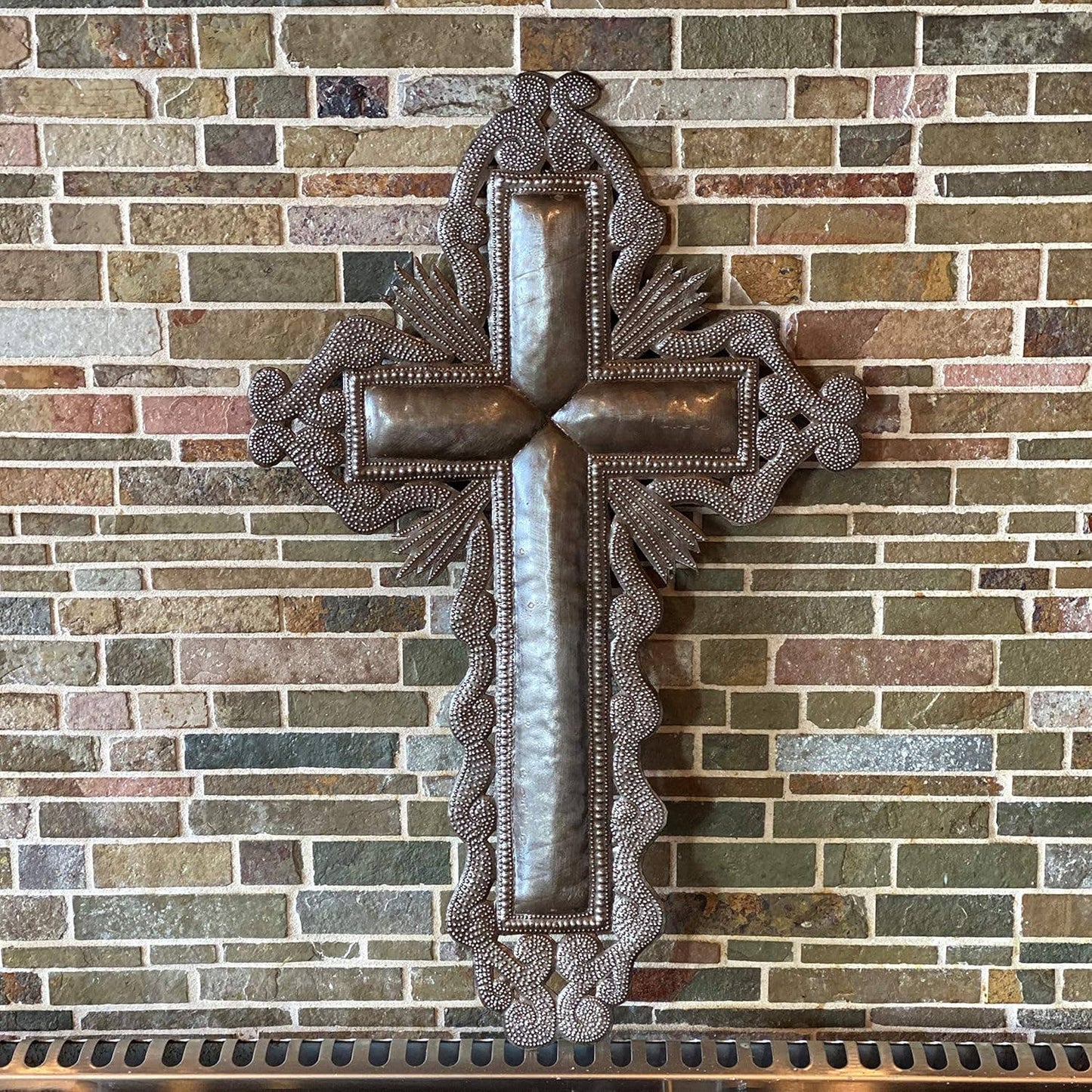 Wall Cross, Religious Collection Gifts, Handmade Upcycled