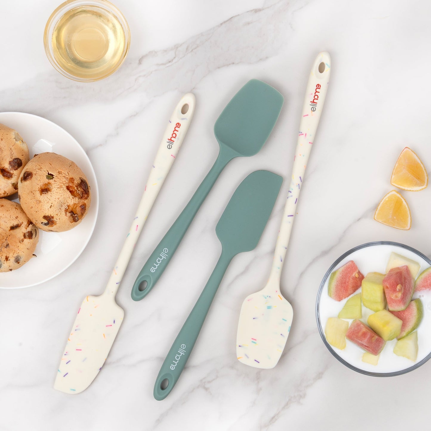 6 Piece Silicone Spatula Set