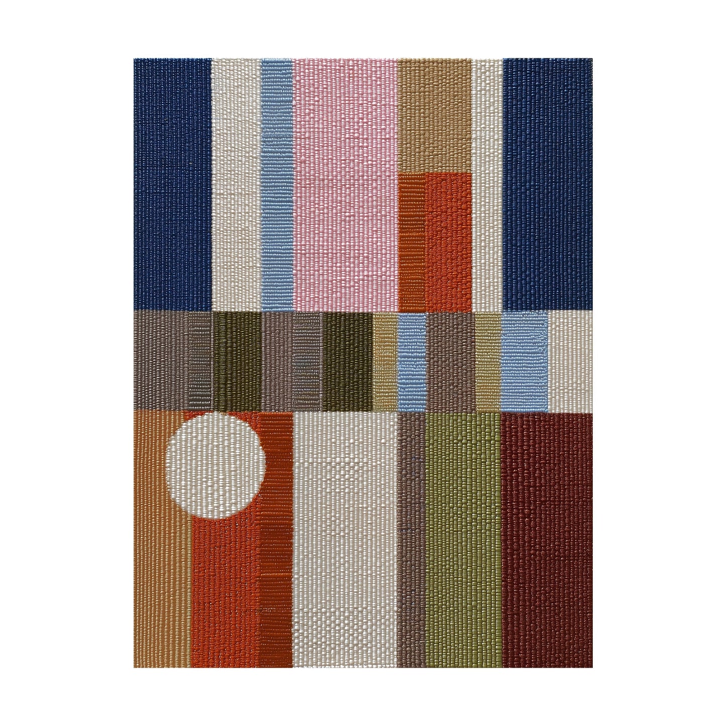 Woven Perspectives No. 07 — Geometric Abstract Art Print