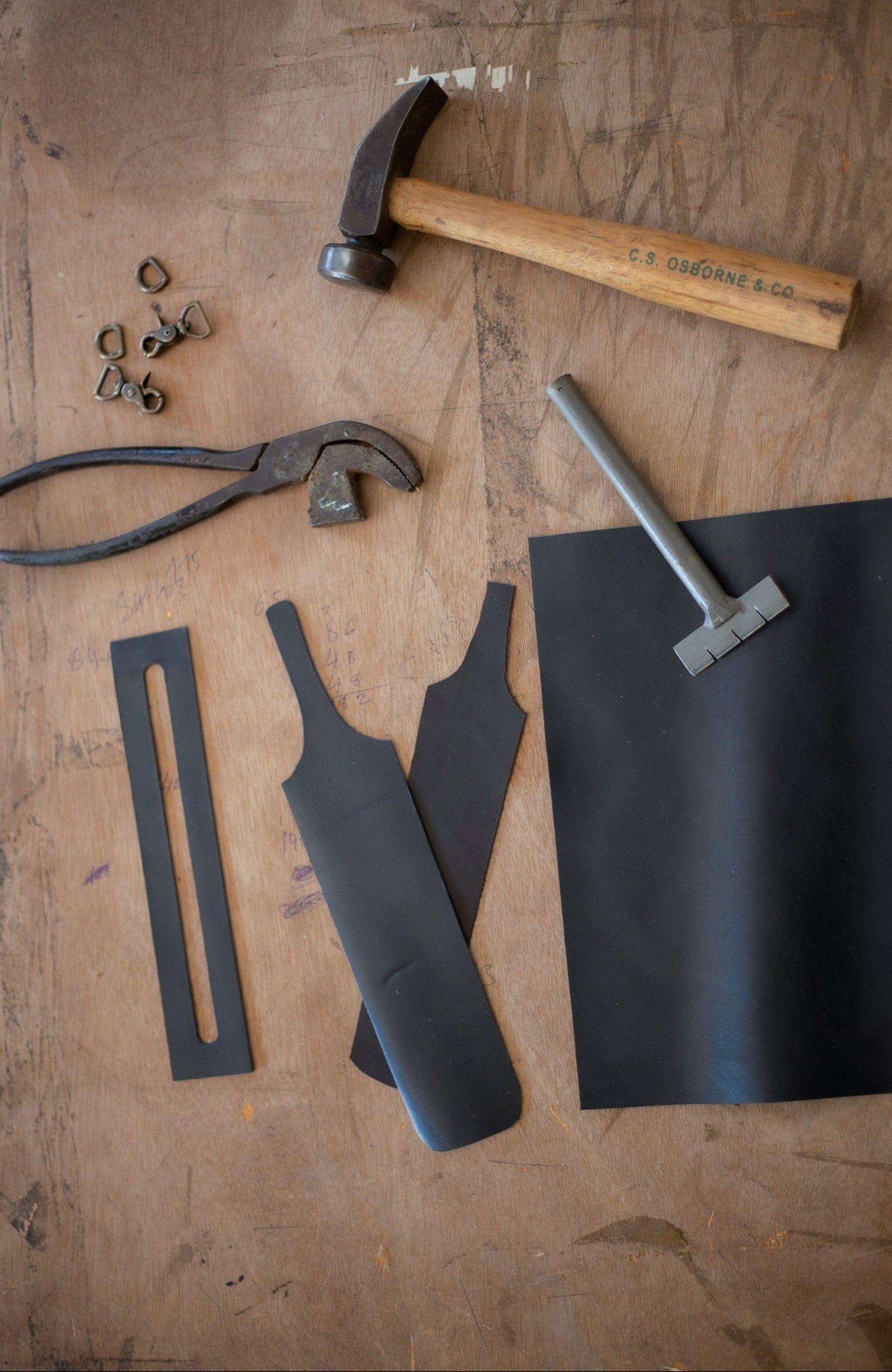 Leather Messenger Bag