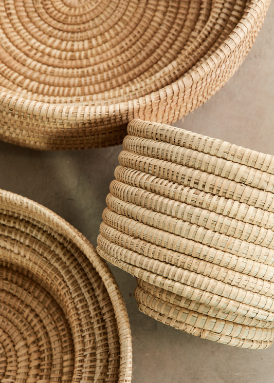 Natural Woven Dengu Basket