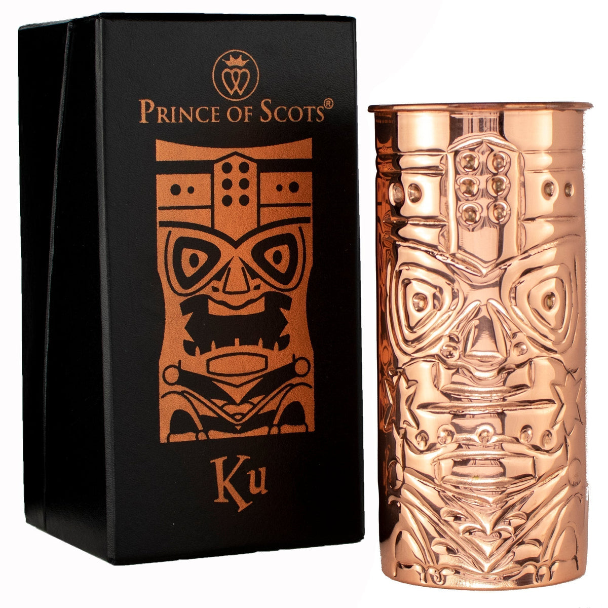 The Legends of Hawaii Copper Tiki Mug ~ Ku ~