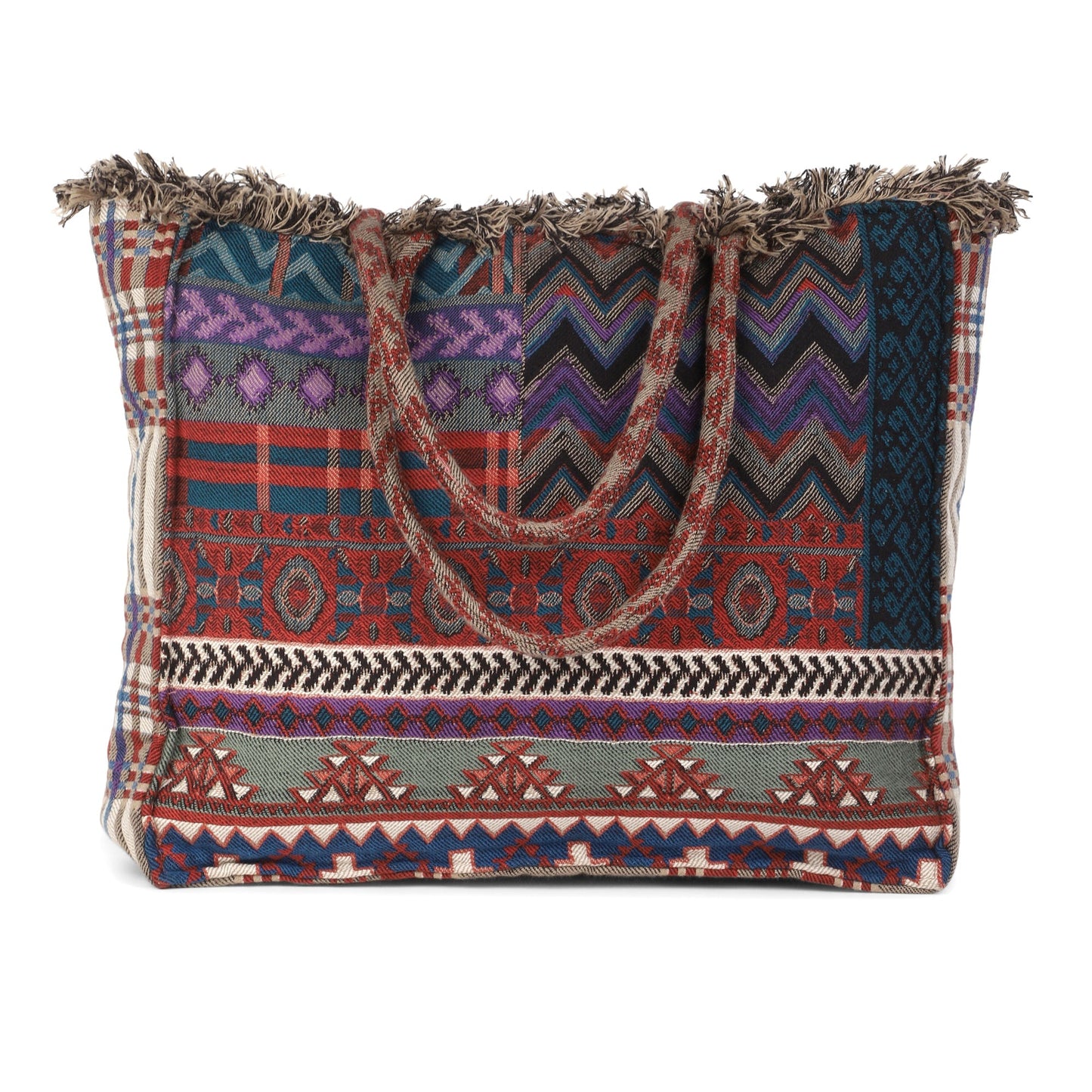 Eminent Jacquard Bag - Purple