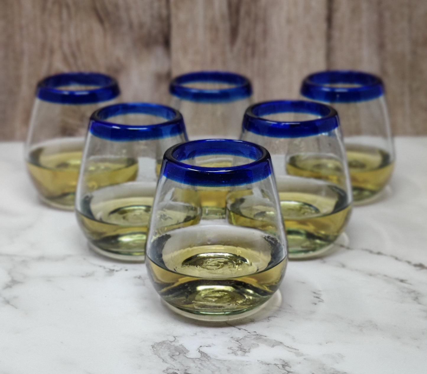 Stemless Wine Glasses - Set of 6