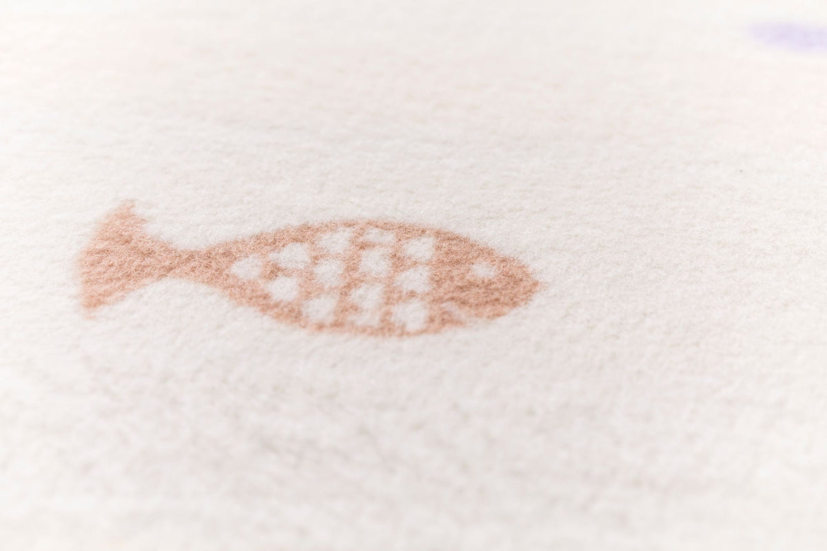 MILA Baby Blanket "School of Fish"