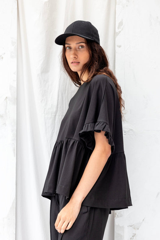 Cascade Top | Black