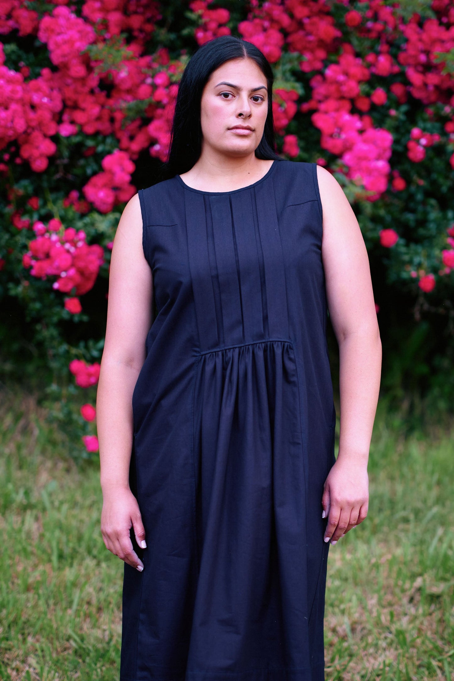 Liminal Midi Dress | Indigo