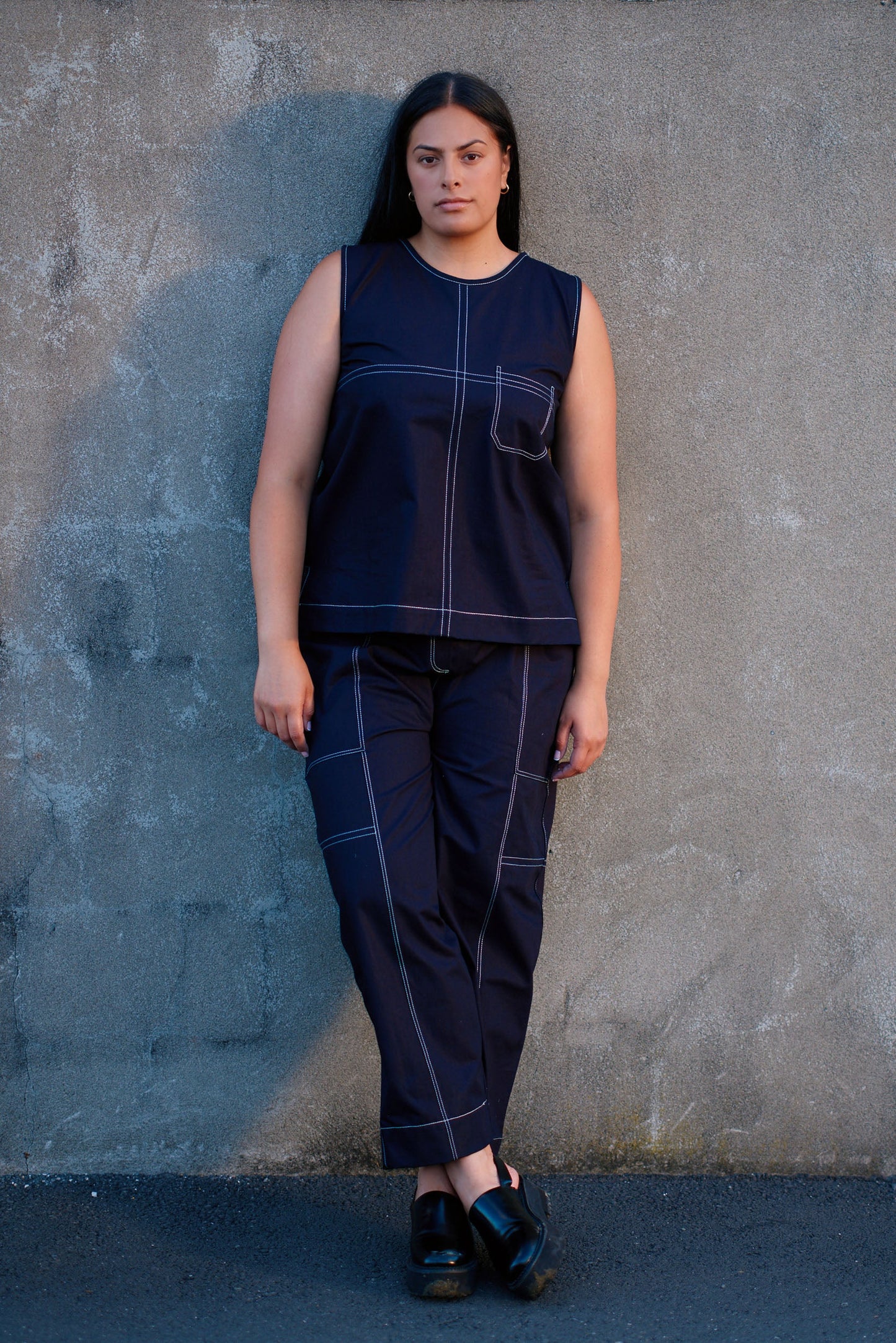 Upside Top | Indigo