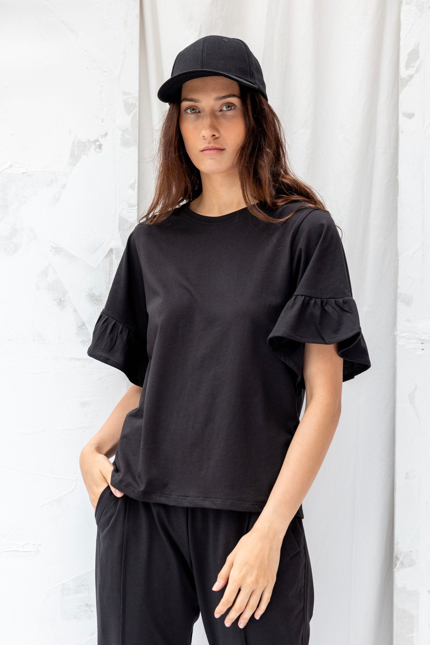 Voyage Top | Black - ReCreate Clothing