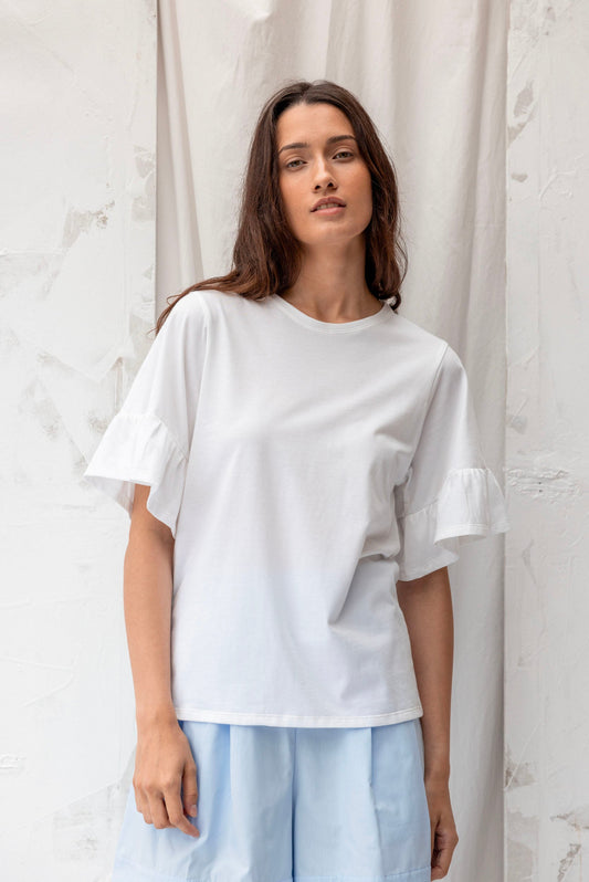 Voyage Top | White - ReCreate Clothing