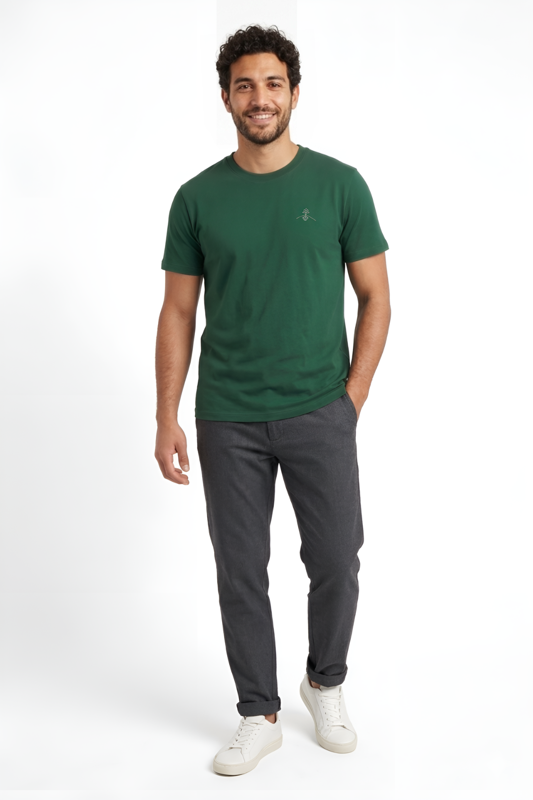 Camiseta orgánica - Verde Mineral