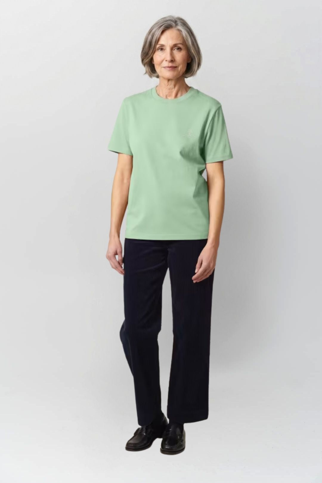 Camiseta algodón orgánico - Jade Profundo
