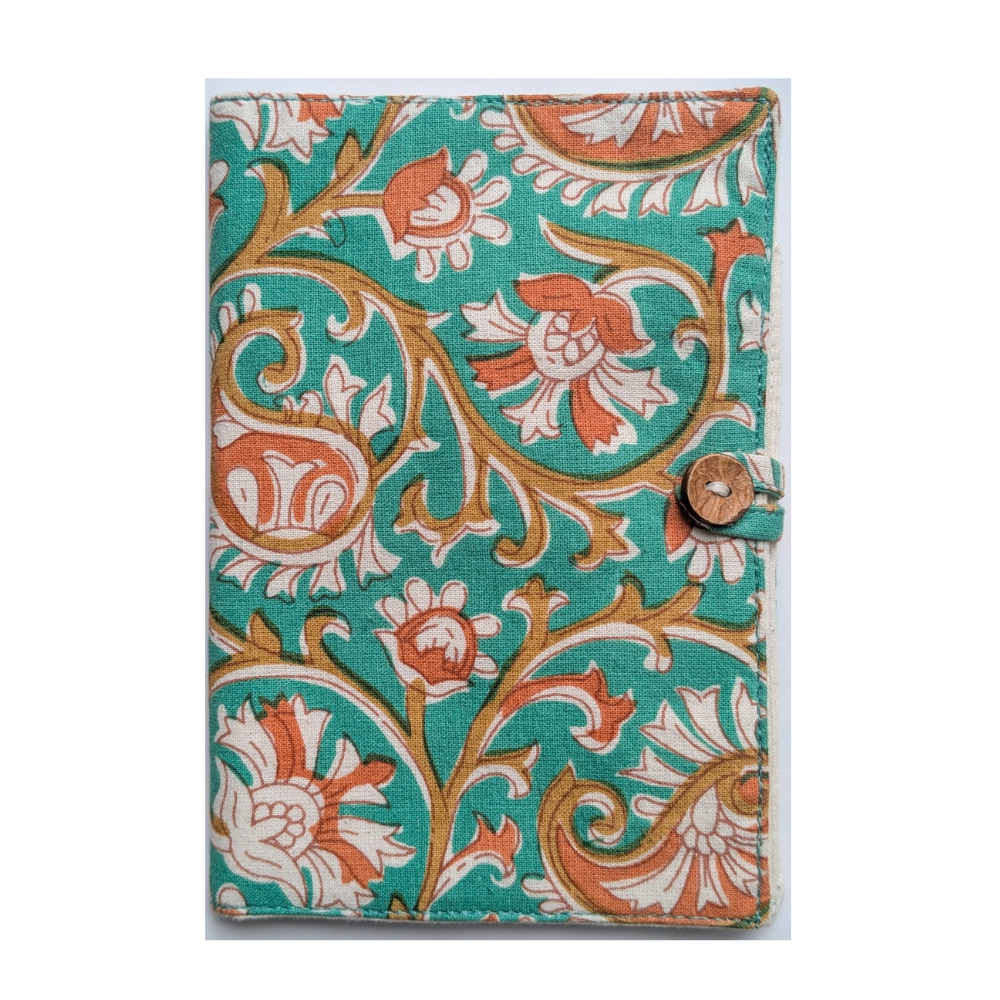 Handmade Block Printed Cotton Passport Covers
